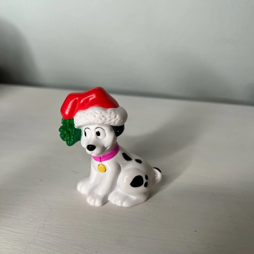Vintage Disney's 101 Dalmations PVC Mini Figure Play Set Lot Of 12 Nostalgia